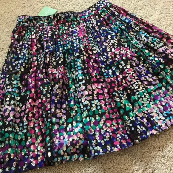 Kate Spade Make Magic Multi-Color confetti Skirt - Picture 3 of 5